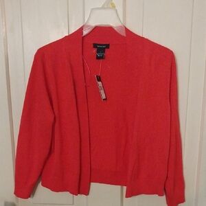 NWT Women's Hot Pink Sweater Cardigan